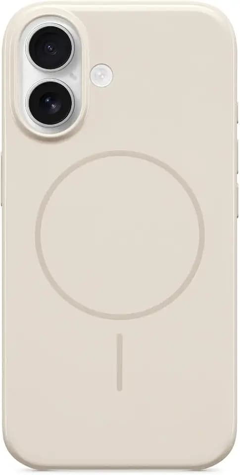 Beats iPhone 16 Case with MagSafe and Camera Control, Scratch-Resistant Protective Cover, Slim Fit, Microfiber Lining - Summit Stone