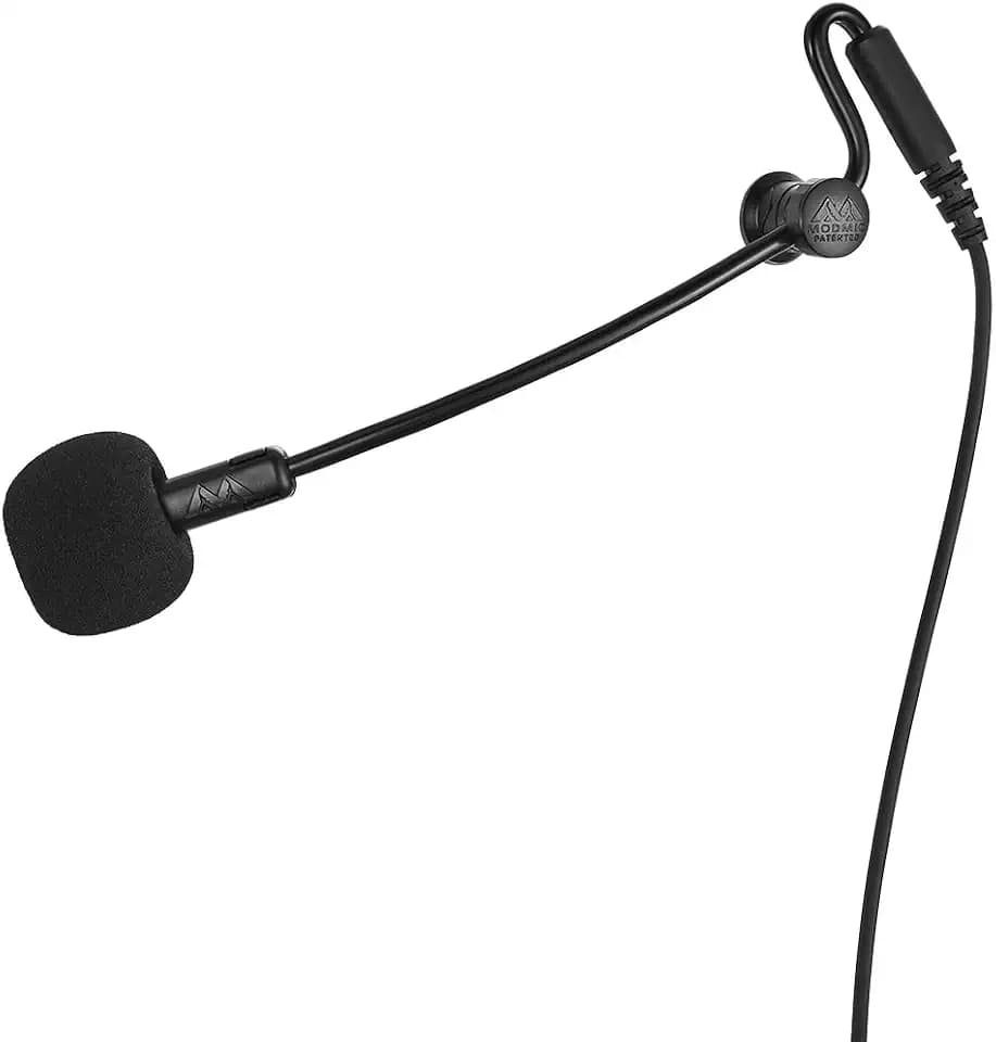Antlion Audio ModMic Uni 2+ aufsteckbares 3,5-mm-Mikrofon mit Stummschalter für PC, Konsole, Laptop und mehr