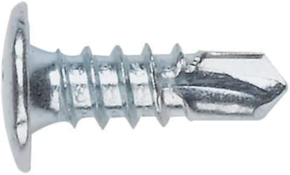 Index Fixing Systems RS – Pack aus verzinktem 250 Schrauben, Senkkopf, Bohrspitze genietet (Beschichtung), RSZ4816
