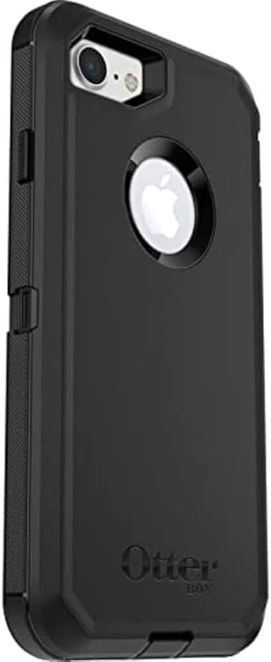 OtterBox iPhone SE 3rd/2nd Gen, iPhone 8/7 Defender Series Case - Black