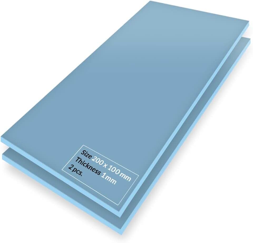 ARCTIC TP-3: Premium Performance Thermal Pad, 200 x 100 x 1.0 mm (2 Pack)