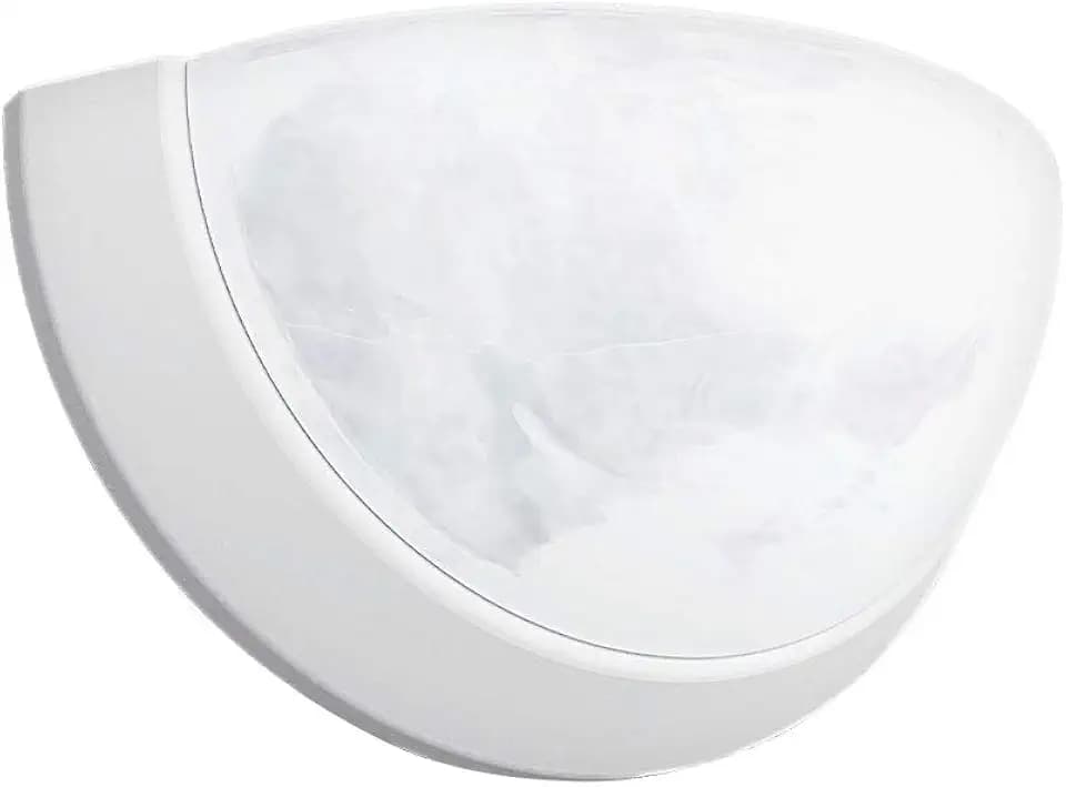 Euri Lighting EIN-WL51WH-1020cec, Indoor Half Moon Sconce, 9W, 810lm, 2700K, 90+ CRI, Dimmable, E-Star, CEC (CA Compliant), JA8, Damp Rated, Lamp Included, White Housing, 10YR WTY
