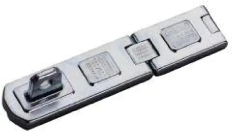 ABUS Doppelgelenk-Überfalle 100/100 - für Vorhängeschloss, Stahl