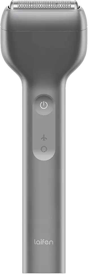 Laifen T1 Pro Rasierer Herren, Elektrorasierer mit Hochgeschwindigkeitsmotoren 12.000 Schnitte/min, 100 Minuten Akkulaufzeit, Wasserdicht nach IPX7, Reisetauglich(Aluminiumlegierung)
