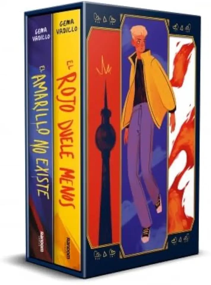 Estuche bilogía Gema Vadillo: El amarillo no existe | El rojo duele menos: Incluye una lámina exclusiva (Ficción)