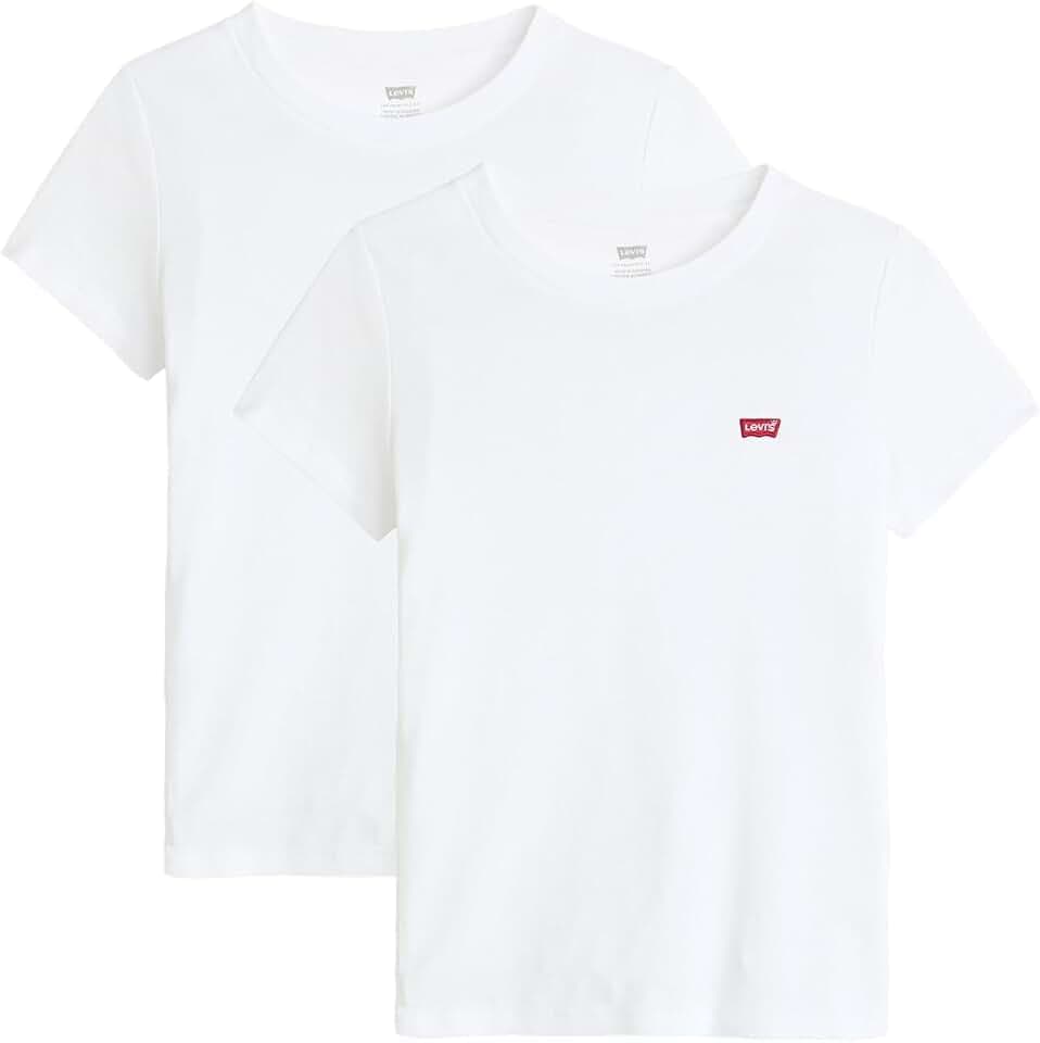 Levi's 2Pack Essential Ss Tee 2 Pack Tee White
