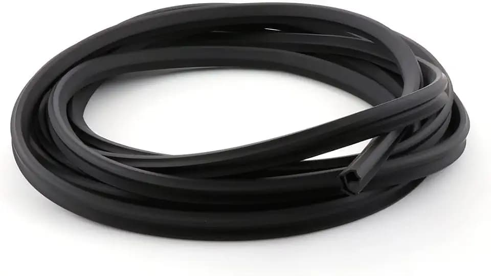 D522463 Stahlzargen-Dichtung, M2246, 5 m Dichtungsprofil, Schwarz