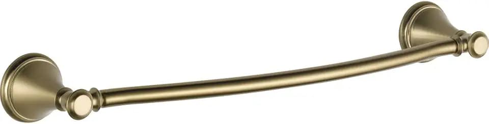 DELTA Cassidy 18 inch Towel Bar, Champagne Bronze, Bathroom Accessories, 79718-CZ