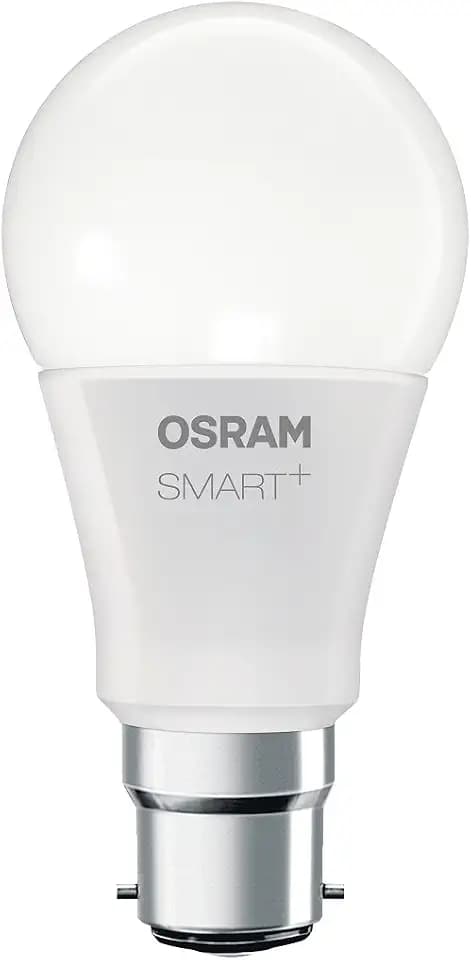 Osram SMART+ LED, Bluetooth Lampe mit B22d Sockel, RGB Farbwechsel, dimmbar, ersetzt 60W Glühbirne, warmweiß, Kompatibel mit Apple Homekit und LEDVANCE Smart+ App für Android