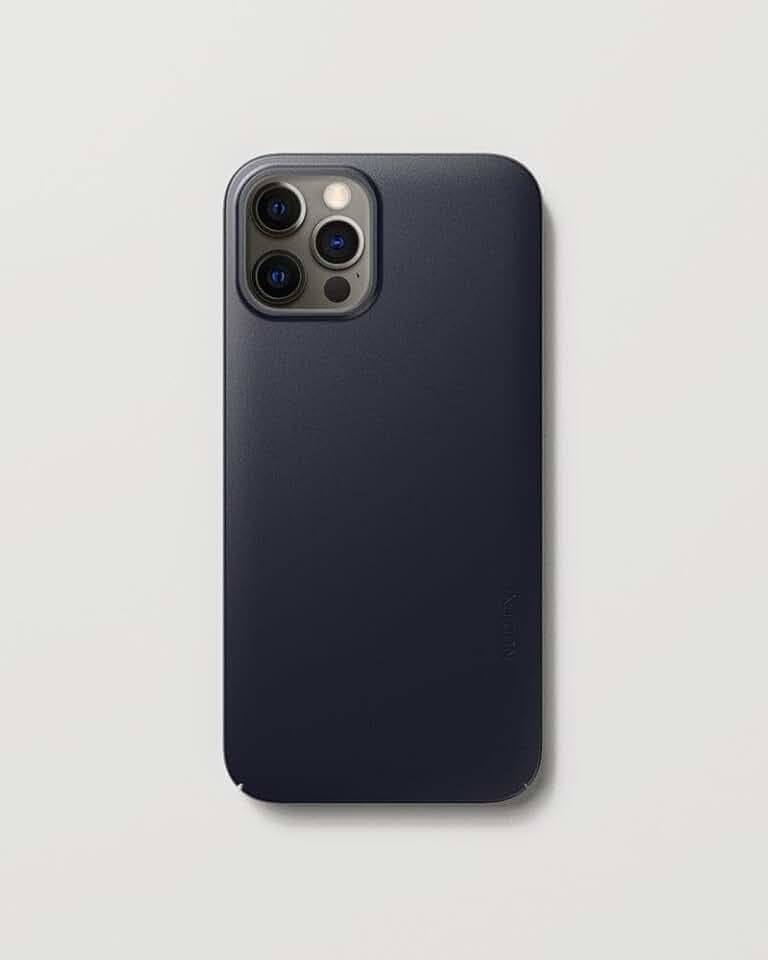 Nudient Thin Case MagSafe - Midwinter Blue - iPhone 12