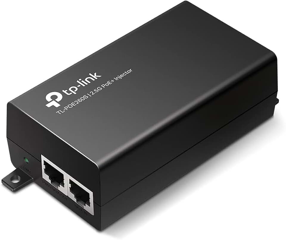 Omada 2.5G PoE+ Injector, Up to 30W, UL Certified(POE260S)