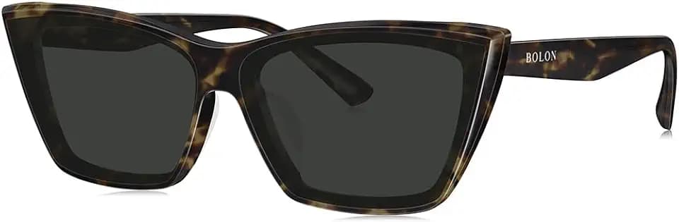 BOLON Women Cat Eye Polarized Universal Fit UV400 Sunglasses BL3127 63mm