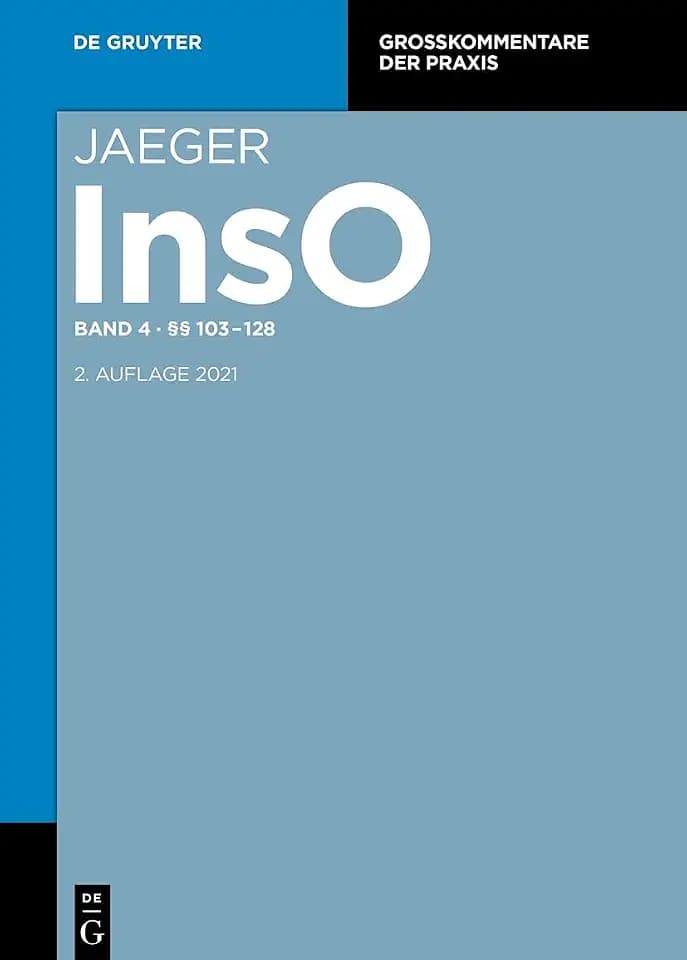 §§ 103-128 (Großkommentare der Praxis)