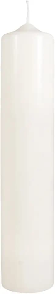 Rayher 3140396 Stumpenkerze, 6cm ø, 30cm, Creme