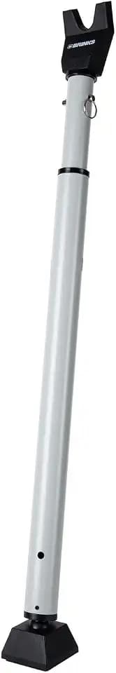 BRINKS Door Security Bar - Adjustable Brinks Door Security Bar for Travel, School, Dorm and Home - Door Jammer for Hinged Doors and Sliding Door Security – Silver