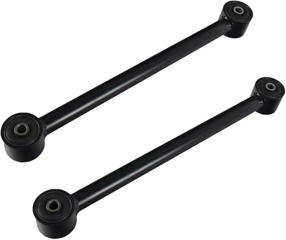 BST BSSP Rear Lower Trailing Control Arms Left & Right Pair Set of 2 W/Bushings Compatible with 02-09 Envoy Trailblazer SUV fot 9-7x Ascender 15069837 15069838 15069840