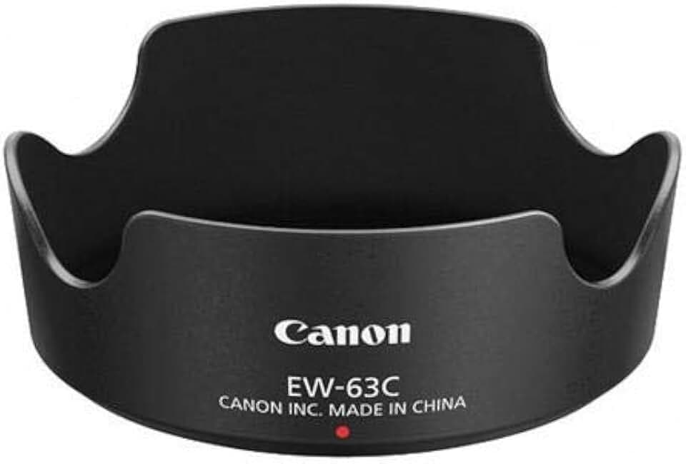 Canon EW-63C Streulichtblende (EF-S 18-55mm f/3.5-5.6 is STM Objektiv) schwarz