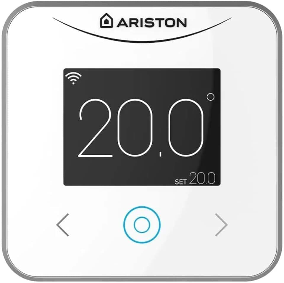 Ariston 3319476 Intelligentes Thermostat Wi-Fi Cube S Net kabelgebunden, weiß