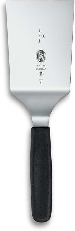 Victorinox Grillwender Edelstahl 12 cm - Profi Bratwender - Schwarz