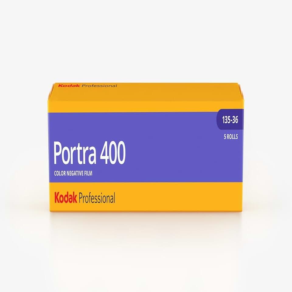 KODAK Portra 400 Professional ISO 400, 35mm, 36 Exposures, Color Negative Film (5 Roll per Pack )