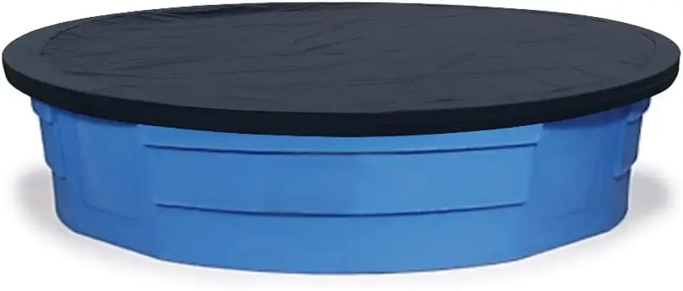 YardJoyliz 6ft Poly Stock Tank Pool Cover Waterproof Heavy Duty Plastic