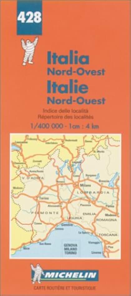 Michelin Italy North West (Michelin Maps)