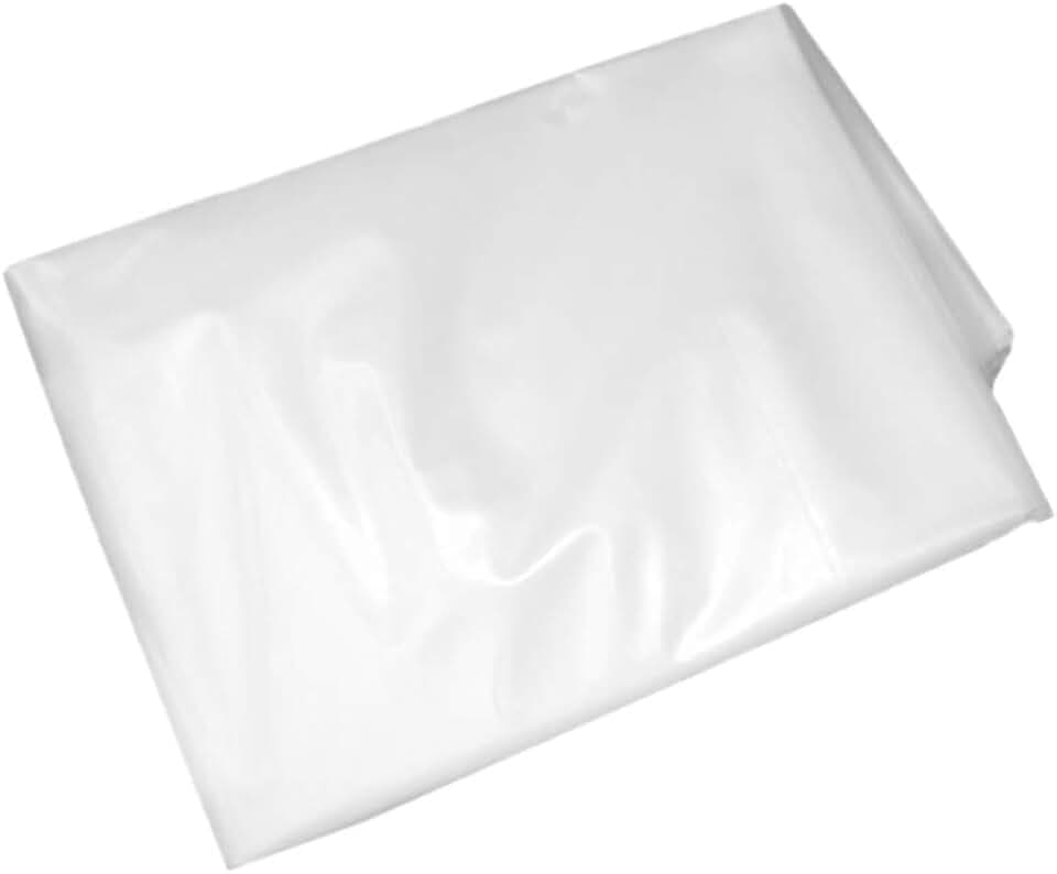 DOITOOL 10 Stück Große Flache Aufbewahrungstaschen 50X80 Cm Transparent Kunststoff Staubdicht Feuchtigkeitsbeständig Umweltfreundlich Für Kleidung Weihnachtsdeko Decken