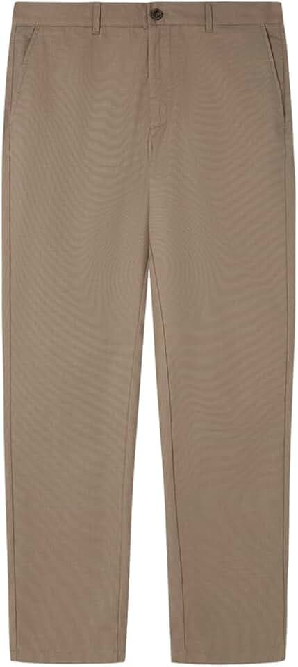 Springfield Herren Structure Bicolor Chino Zweifarbige Hose