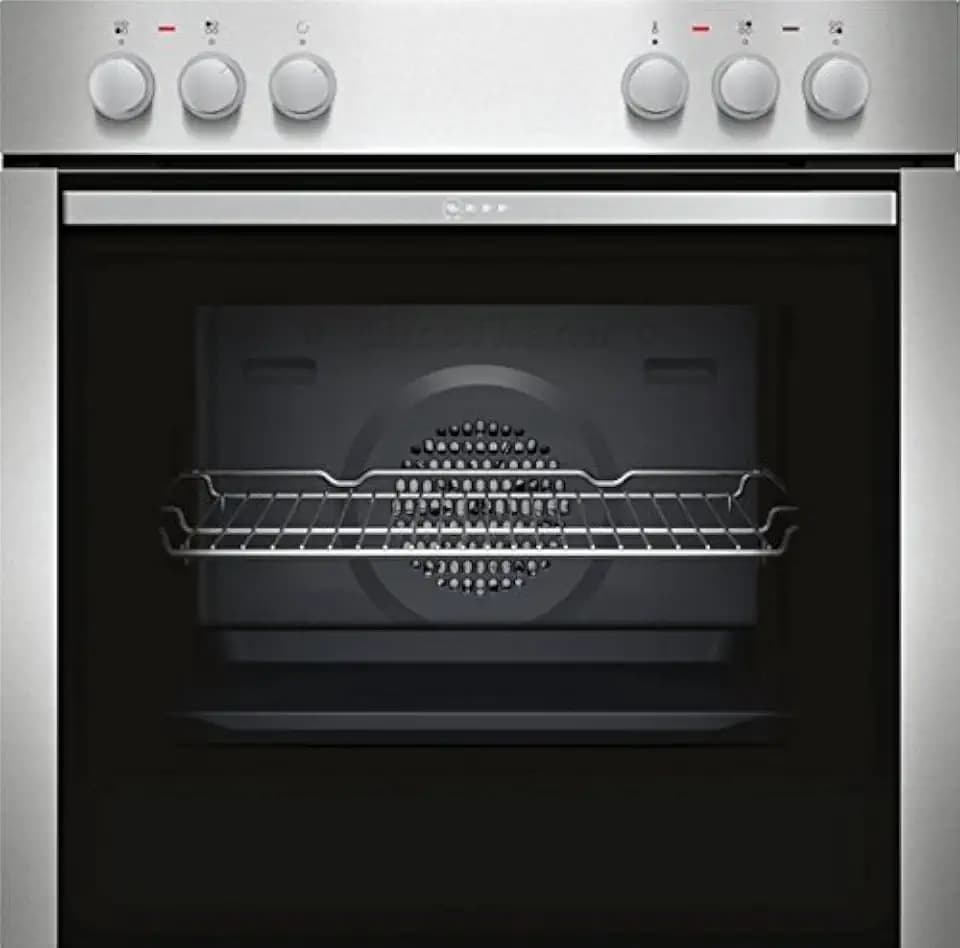 NEFF E1DCA0AN0 Einbauherd Backofen (Elektro, Einbau), 59.4 cm, Schnellaufheizung, Klapptür, Edelstahl