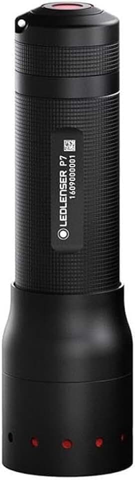 Ledlenser P7 LED-Taschenlampe, 450 lm, 300m Leuchtweite, AAA-Batterie