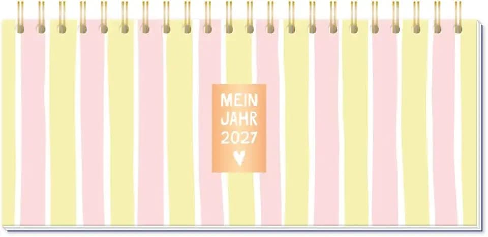 Wochenplaner 2027 Mein Jahr 2027 (mit Kalendarium): Premium-Wochenplaner mit Kalendarium