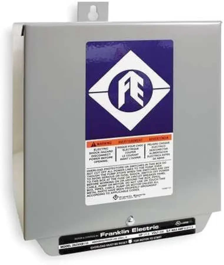 Franklin Electric 1 1/2 1.5 Hp Submersible Water Pump Control Box