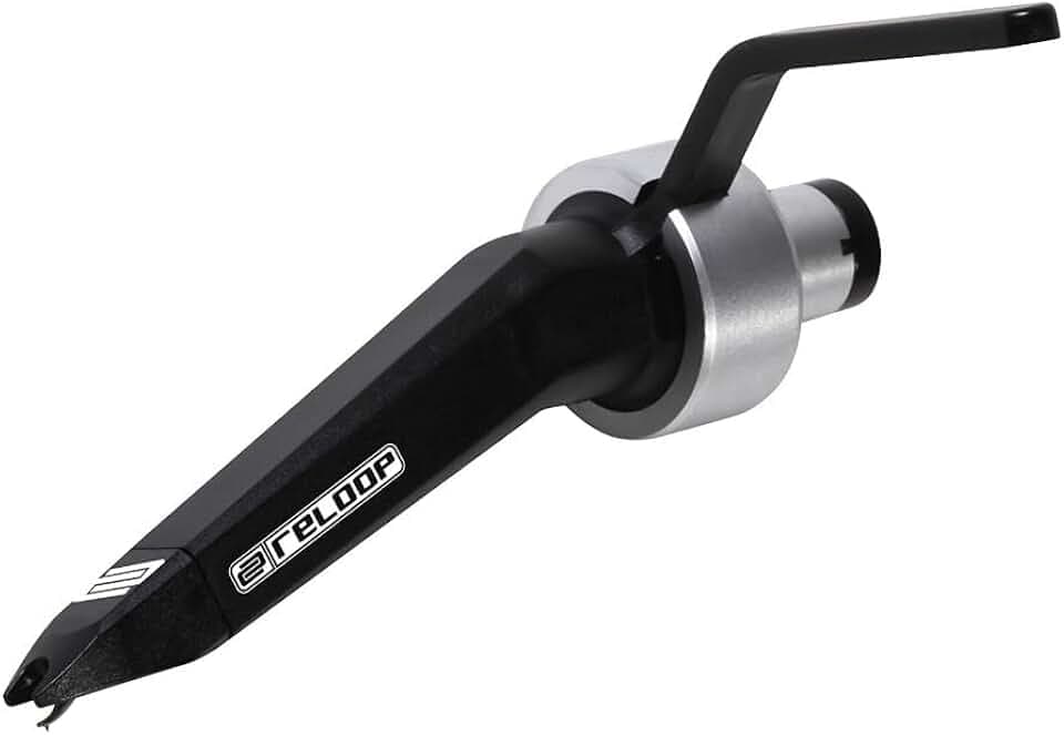 Reloop Concorde Black by Ortofon – Sphärisch geschliffenes Tonabnehmersystem mit robuster Konstruktion für Plattenspieler – Guter Klang, für Scratches geeignet, (schwarz)