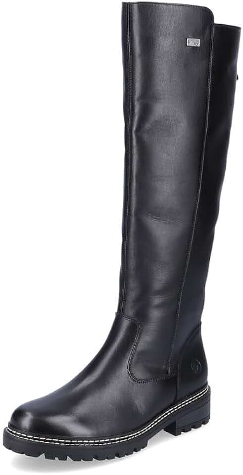 Remonte Damen Klassische Stiefel D0B72, Frauen Stiefel,lose Einlage,wasserabweisend,remonteTEX