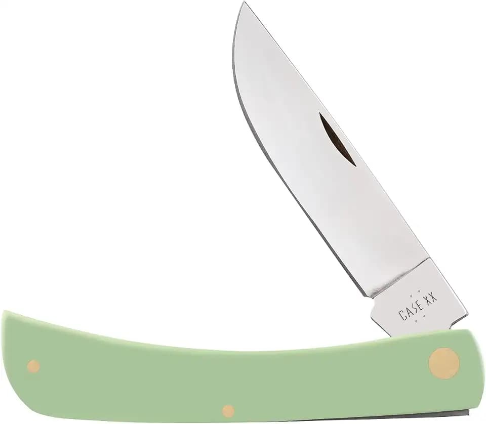 Case XX Knives Sodbuster Mint Green Synthetic 63837 Stainless Pocket Knife