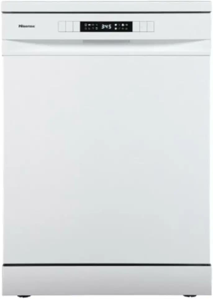 Hisense HS622E10W Geschirrspüler, Kapazität für 13 Service, 60 cm, ECO-Programm, leise, 2, selbstreinigender Filter, digitaler Zähler