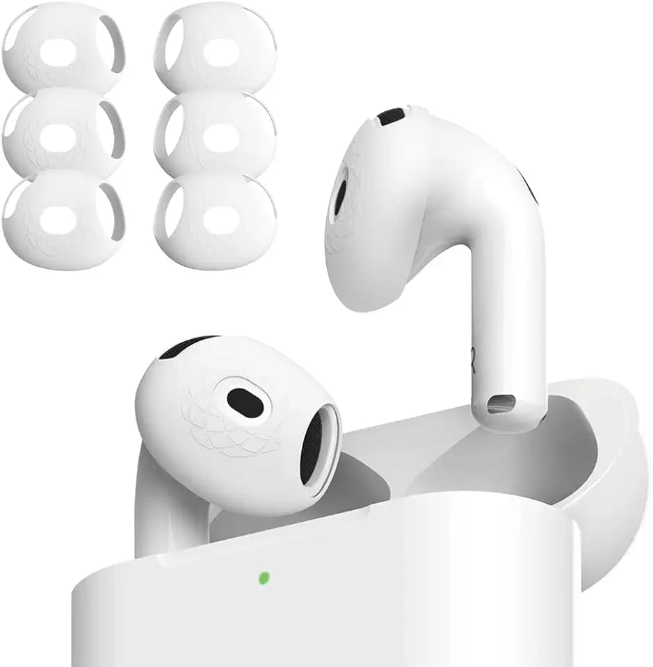 AZLA SednaEarfit for AirPods 4 Silicone Covers, Anti-Slip Fit (Slim)