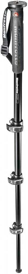 Manfrotto MPMXPROA4 Foto-Einbeinstativ schwarz