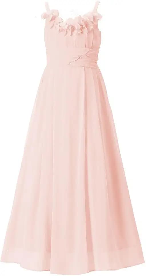 Flower Girl Dress, Junior Bridesmaid Dresses, Ankle Length