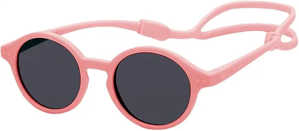YAMEE Baby Sonnenbrille Von 0-18 Monate UV400 100% UVA- und UVB-Schutz Mit verstellbarem weichen Riemen