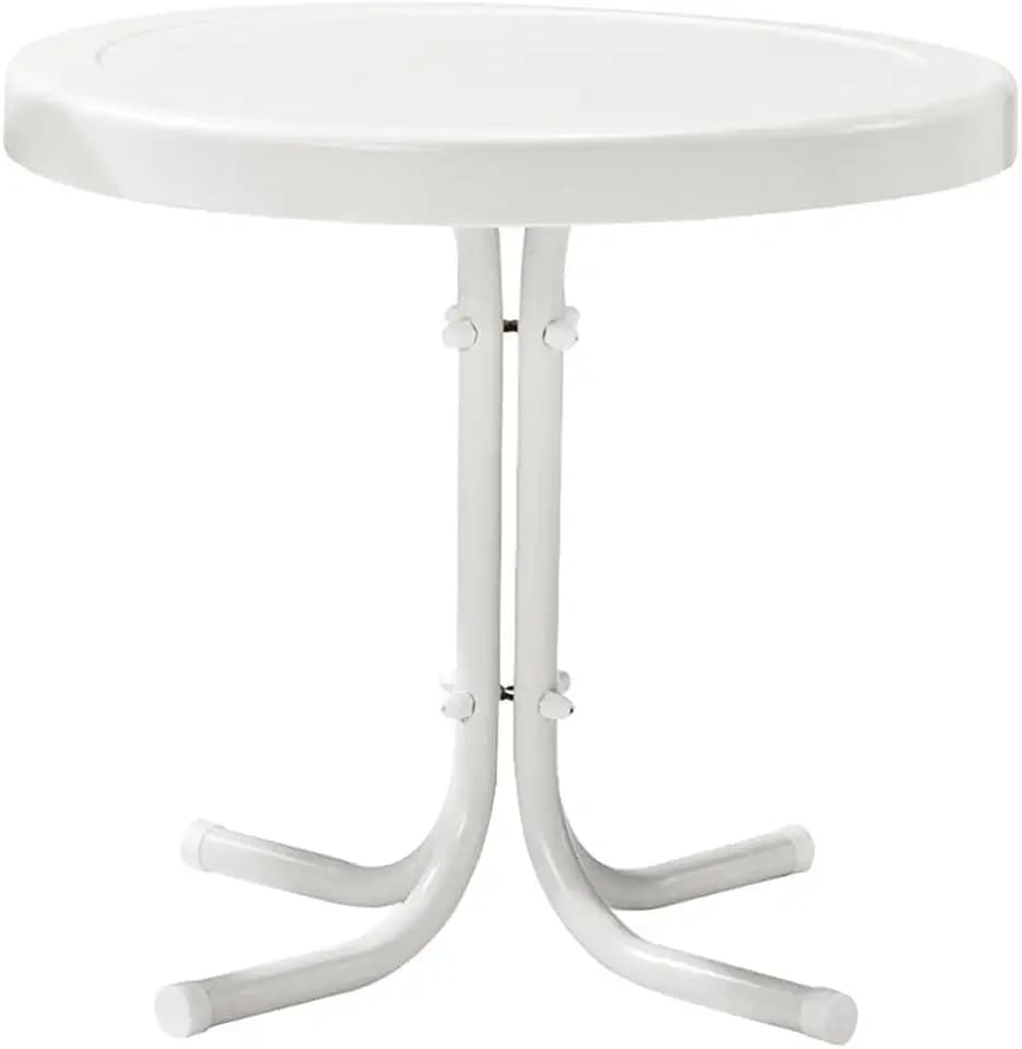 Crosley Furniture Griffith Retro Metal Outdoor Side Table