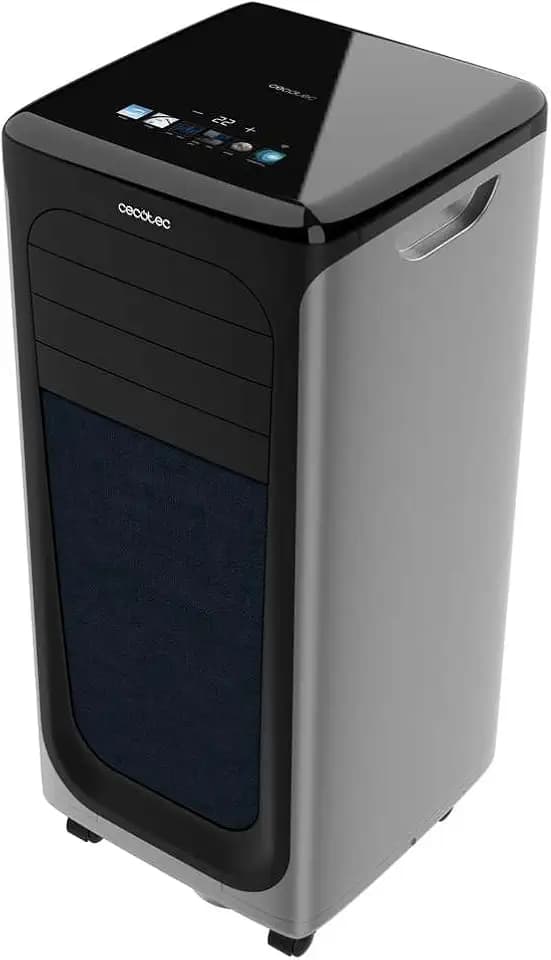 Cecotec Mobile Klimageräte ForceClima 7900 SmartTouch. 7000 BTU, WLAN App-Steuerung, 4 Modi (Kühlen/Ventilator/Entfeuchten/Nacht), bis 20 m², Entfeuchter 20 L/Tag, LED, Timer, Fensterkit, R290