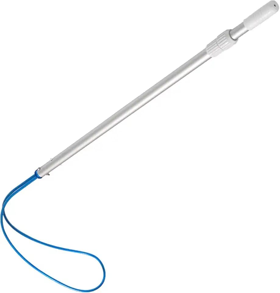 Pool Safety Hook with 23 Ft Rescue Pole, Pool Rescue Hook with Aluminum Telescopic Poles, Swimming Pool Safety Equipment (23 Ft Rescue Pole with Hook)