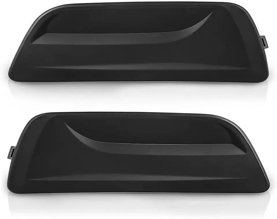 G-PLUS Fog Light Cover Compatible with 2013-2015 Chevy Malibu/2016 Chevy Malibu Limited Front Bumper Fog Light Hole Cover Left & Right Side 20768847, GM1039141, 20768848, GM1038141