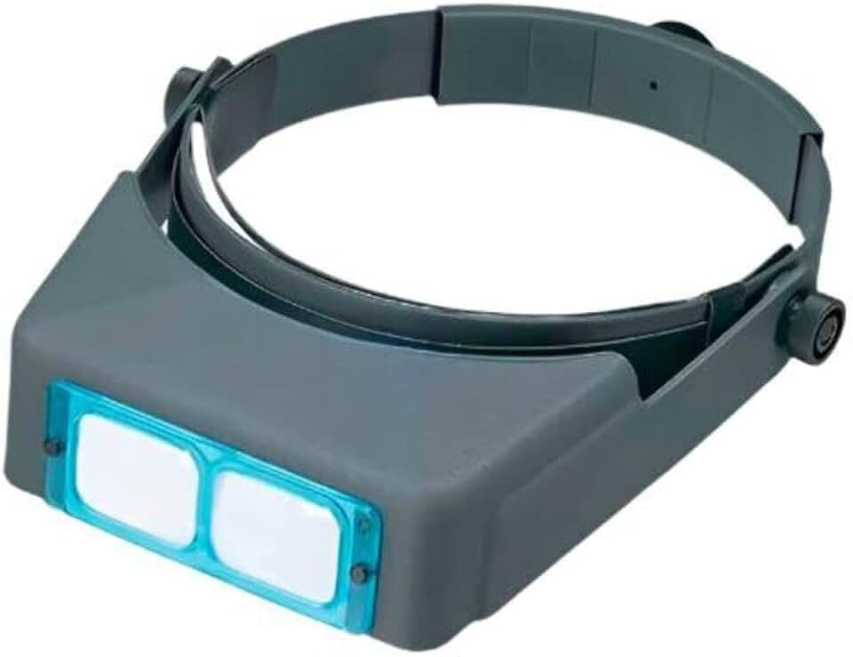 Donegan DA-5 OptiVisor Headband Magnifier, 2.5x Magnification, 8" Focal Length