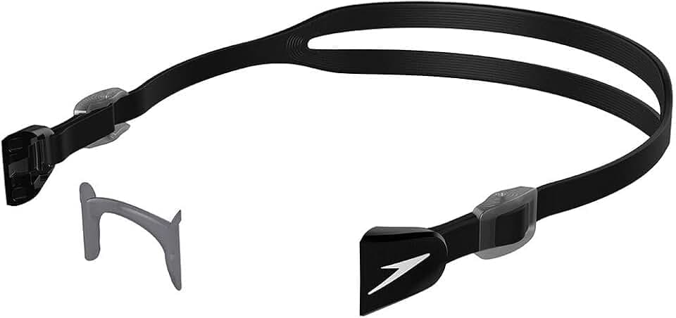 Speedo Unisex Erwachsene Mariner Pro Optical Kit Schwimmbrille, Schwarz/Silber, Einheitsgröße