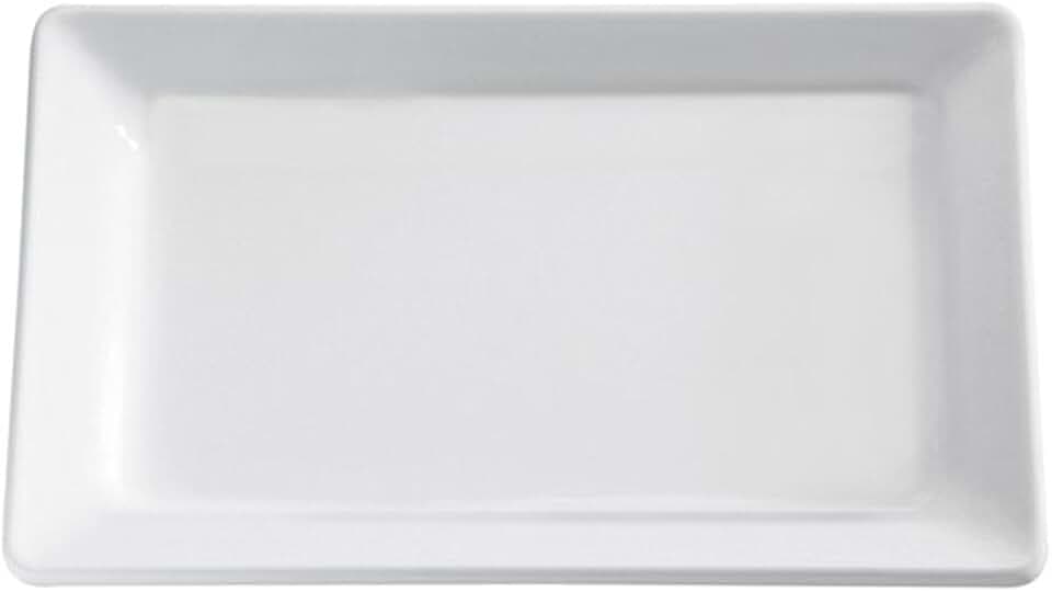 APS 83597 Tablett PURE, 40 x 30 cm, Höhe 3 cm, Melamin, weiß