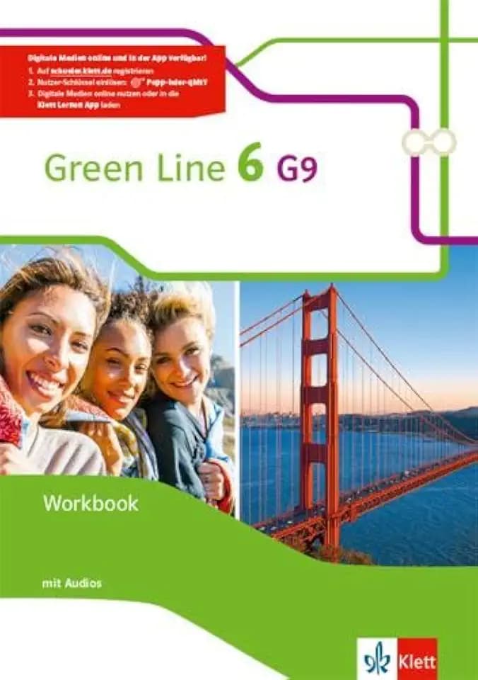 Green Line 6 G9: Broschüre zur Klasse 10 (Green Line G9. Ausgabe von 2015) – 5. Juni 2018 : Workbook mit Audios Klasse 10 (Green Line G9. Ausgabe ab 2015)