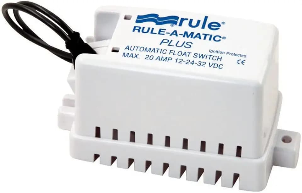 Rule 40A, Bilge Pump Float Switch, Impact Resistant Cover