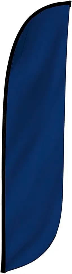 LookOurWay Feather Flag Banner - Advertising Flags for Outdoor Business and Events Promotion - Swooper Flag Only - Solid Color Flags